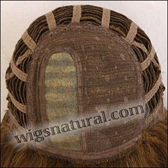 Envy Mono part wig Petite Paige, Petite cap size, color shown light brown