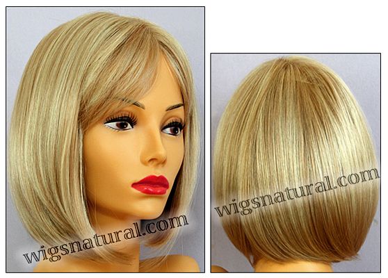 Envy Mono part wig Petite Paige, Petite cap size, color shown medium blonde