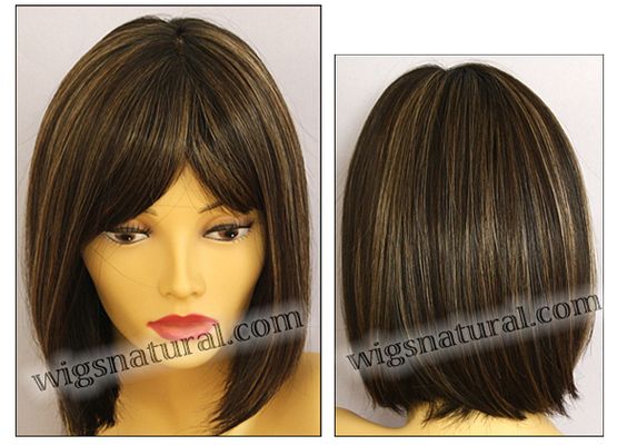 Envy mono top wig Carley, color shown amaretto cream