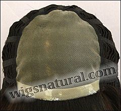 Envy Mono top wig Carley, color shown amaretto cream