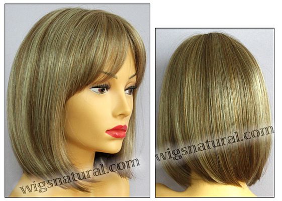 Envy mono top wig Carley, color shown dark blonde Envy mono top wig Carley, color shown dark blonde