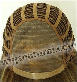 Envy Mono top wig Carley, color shown ginger cream