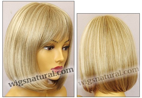 Envy mono top wig Carley, color shown light blonde