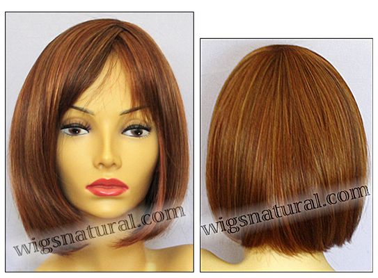 Envy Mono top wig Carley, color shown lighter red