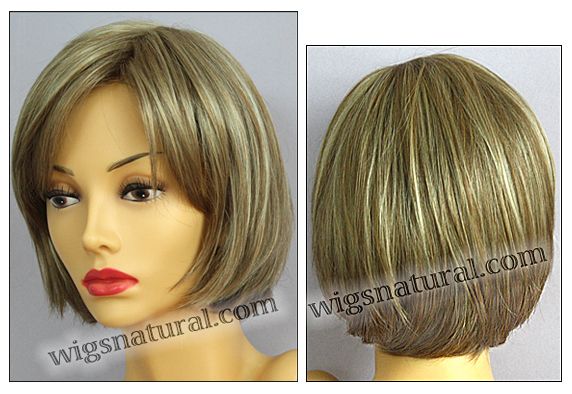 Envy Mono top wig Haley, color shown dark blonde