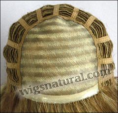 Envy Mono top wig Haley, color shown dark blonde