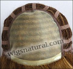 Envy Mono top wig Haley, color shown light brown