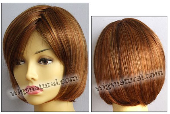 Envy mono top wig Haley, color shown lighter red Envy mono top wig Haley, color shown lighter red