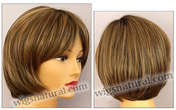 Envy Mono top wig Haley, color shown toasted sesame