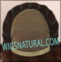 Envy mono top wig Hope, color shown dark red Envy mono top wig Hope, color shown dark red