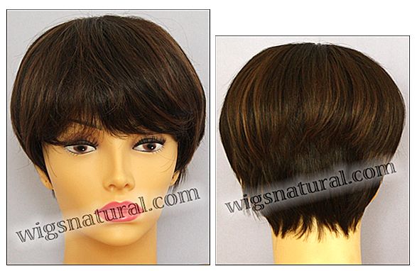 Envy Mono top wig Jo Anne, color shown medium brown
