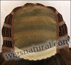 Envy Mono top wig Jo Anne, color shown medium brown