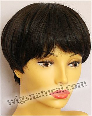 Envy mono top wig JoAnne, color shown dark brown