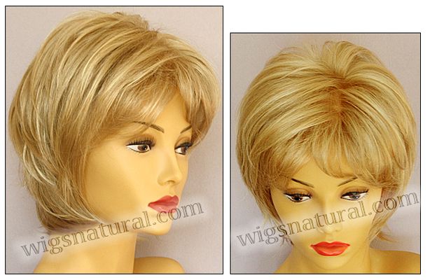 Envy mono top wig Kellie, color shown medium blonde