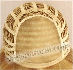 Envy Mono top wig Kellie, color shown medium blonde