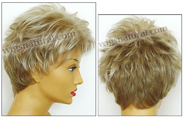 Envy mono top wig Kitana, color shown light blonde