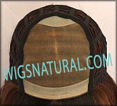 Envy Mono top wig Madison, color shown cinnamon raisin