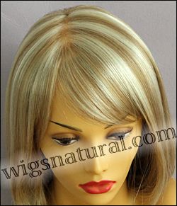 Envy mono top wig Madison, color shown light blonde