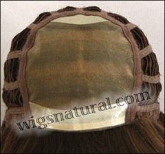 Envy Mono top wig Madison, color shown medium brown