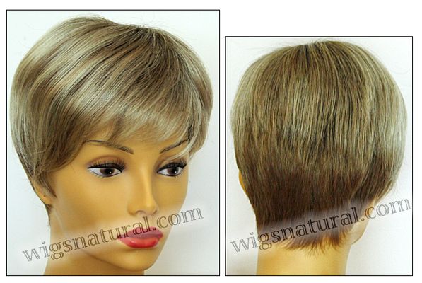 Envy mono top wig Petite Tiffany, color shown sparkling champagne