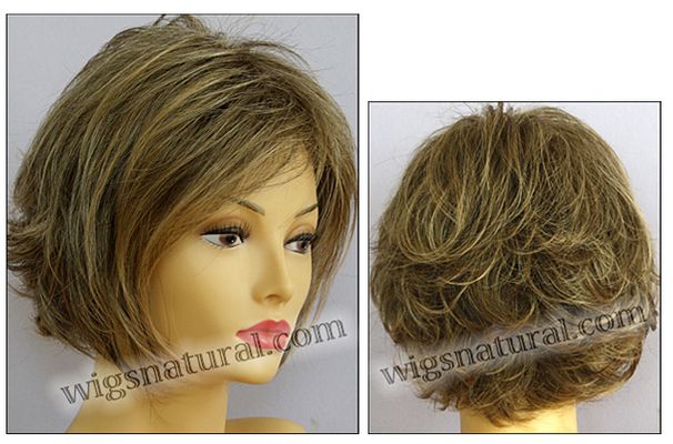 Envy mono top with lace front wig Angie, color shown frosted Envy mono top with lace front wig Angie, color shown frosted