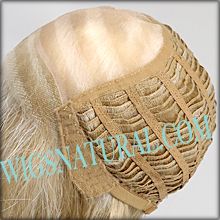 Envy mono top with lace front wig Brooke, color shown light blonde