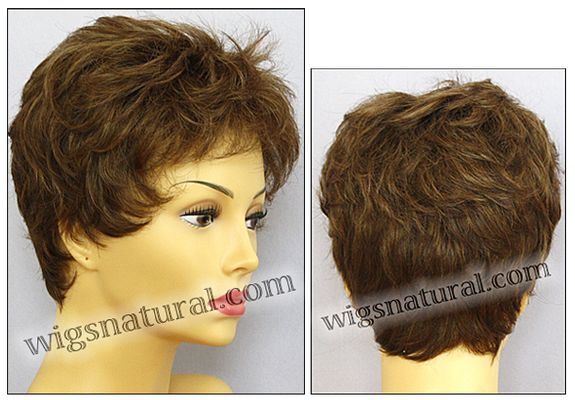 Envy mono top with lace front wig Jeannie, color shown light brown