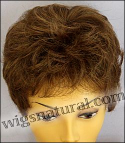 Envy mono top with lace front wig Jeannie, color shown light brown