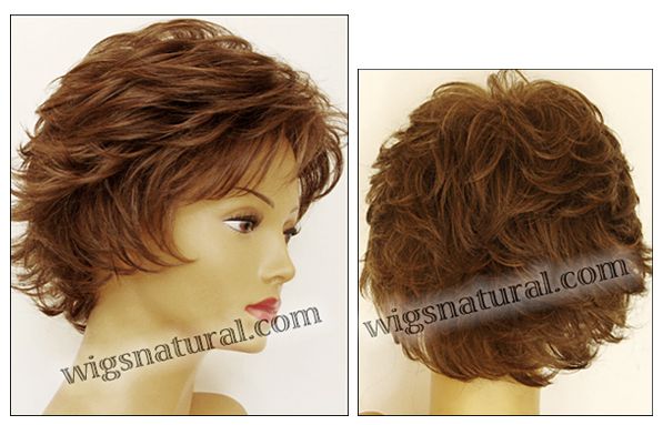 Envy open top wig Alyssa,  Average cap size, color shown light brown