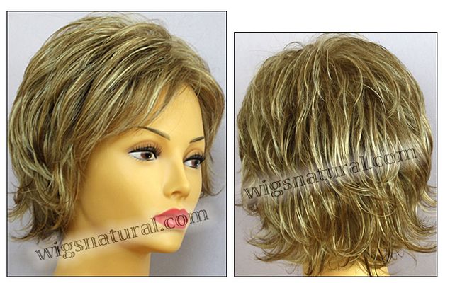 Envy open top wig Alyssa, color shown dark blonde