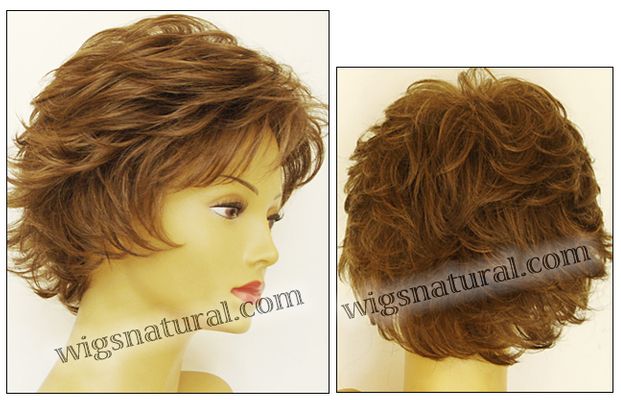 Envy open top wig Alyssa, color shown light brown