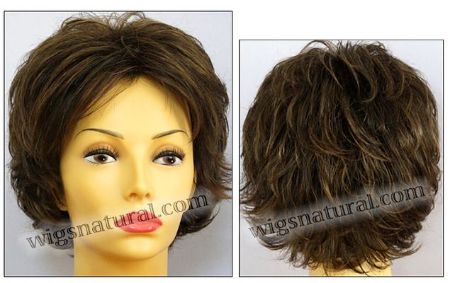 Envy open top wig Alyssa, color shown medium brown