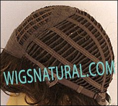 Envy open top wig Bryn,  color shown chocolate caramel