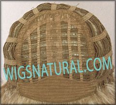 Envy open top wig Bryn,  color shown light blonde