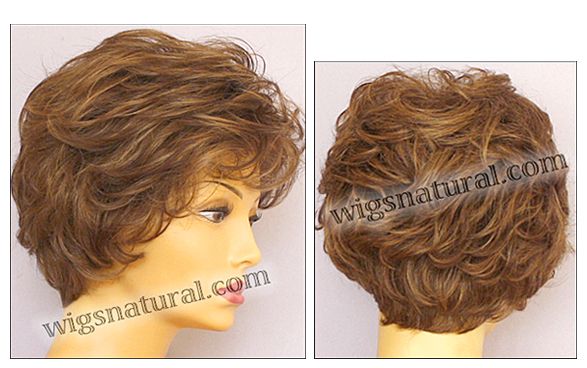 Envy open top wig Bryn,  color shown light brown