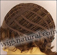 Envy open top wig Bryn,  color shown light brown