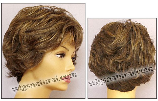 Envy open top wig Bryn, color shown toasted sesame 