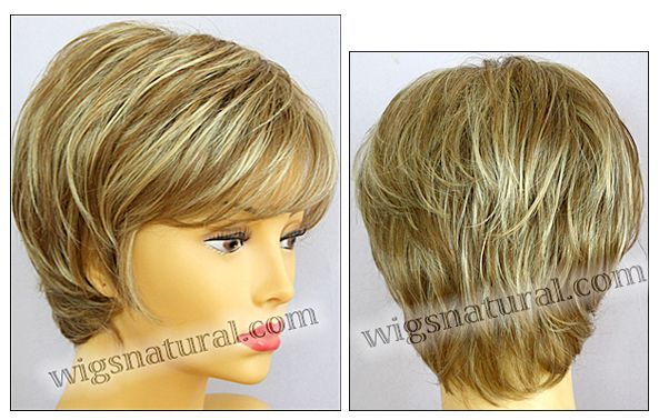 Envy open top wig Elle, color shown dark blonde Envy open top wig Elle, color shown dark blonde