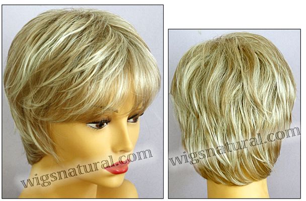 Envy open top wig Elle, color shown light blonde