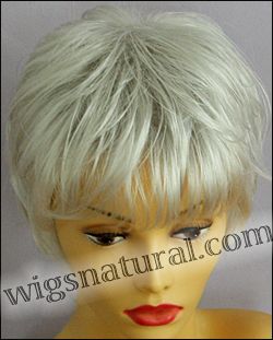 Envy open top wig Elle, color shown light grey