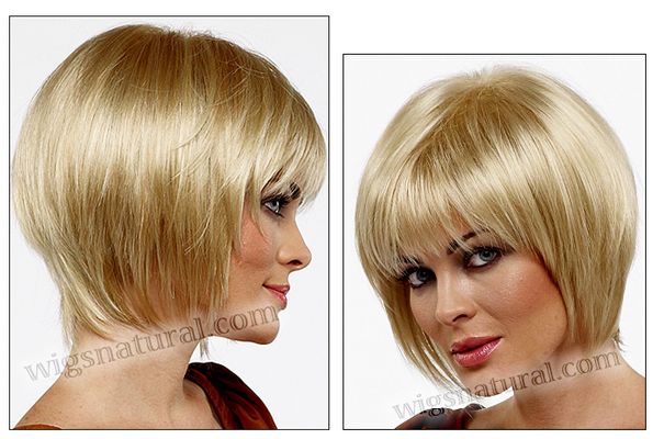 Envy open top wig Francesca, color shown light blonde