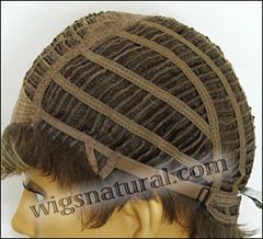 Envy open top wig Penelope, Average cap size, color shown almond breeze Envy open top wig Penelope, Average cap size, color shown almond breeze