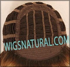 Envy open top wig Penelope, Average cap size, color shown creamed coffee Envy open top wig Penelope, Average cap size, color shown creamed coffee