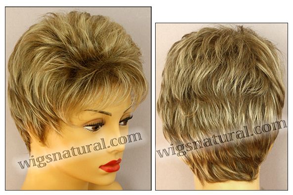 Envy open top wig Penelope, Average cap size, color shown dark blonde