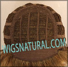 Envy open top wig Penelope, Average cap size, color shown frosted