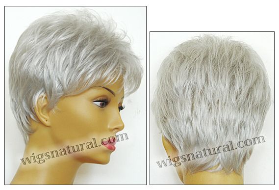 Envy open top wig Penelope, Average cap size, color shown light grey