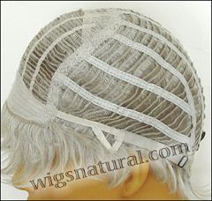 Envy open top wig Penelope, Average cap size, color shown light grey