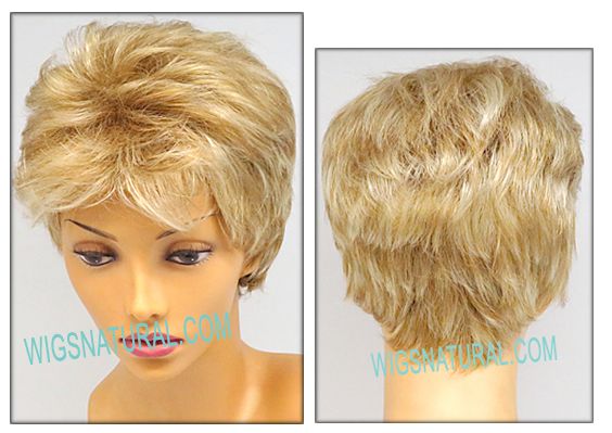 Envy open top wig Penelope, Average cap size, color shown vanilla butter