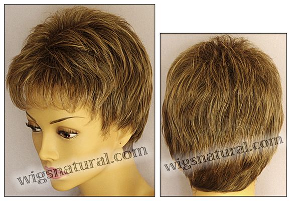 Envy open top wig Penelope, color shown frosted