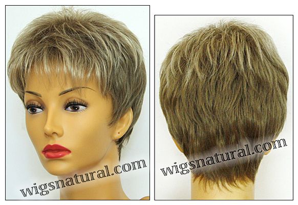 Envy open top wig Penelope, color shown ginger cream